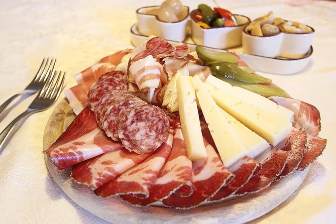Visit Best Wineries in Tuscany - Wine Tasting & Tour - Sampling of Gourmet Tuscan Items