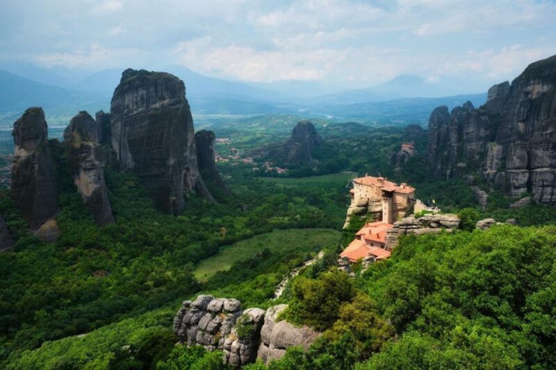 Visit Delphi & Meteora Monasteries Full Day Private Trip - Pickup & Dropoff