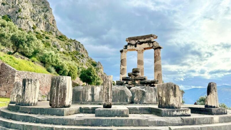Visit Delphi & Meteora Monasteries Full Day Private Trip - The Oracle of Delphi
