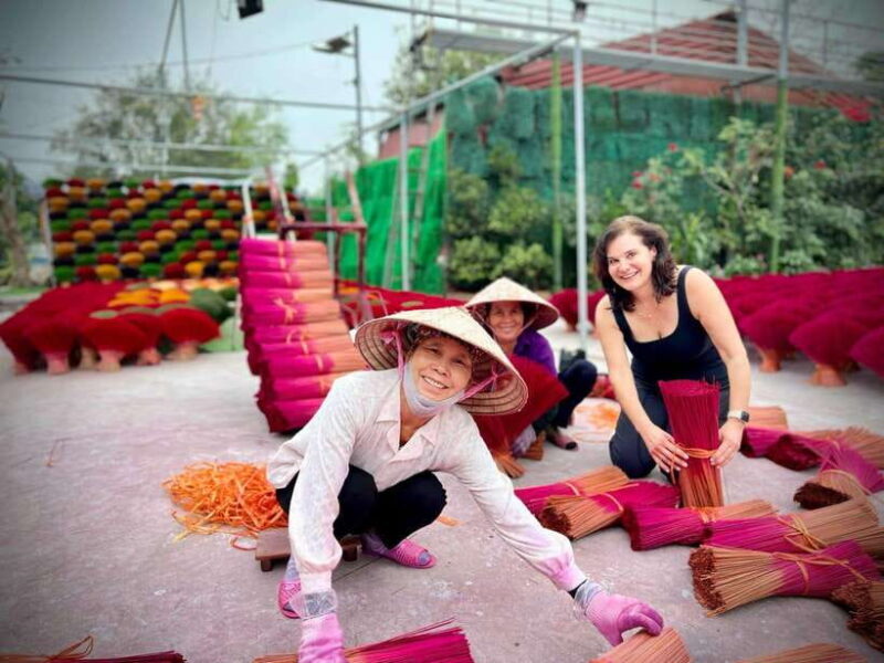 Visit Incense Village & Ninh Binh & Tam Coc & Hoa Lu - Boat Trip Through Tam Coc