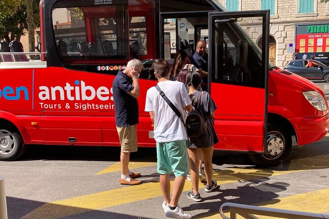 Visit of Antibes Juan-Les-Pins by Convertible Bus - Getting to the Tour
