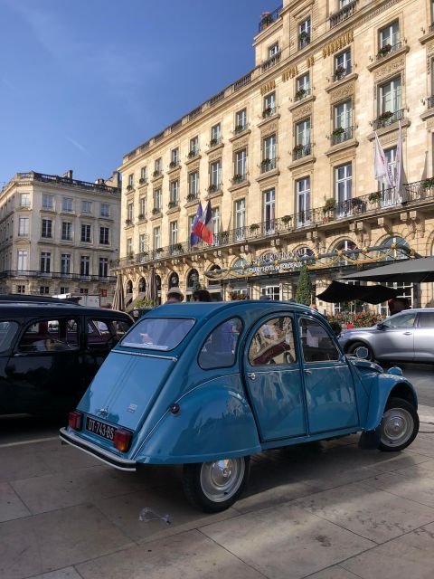 Visit of Bordeaux UNESCO by 2CV Car & Delicacies - Savor Bordeauxs Culinary Delights