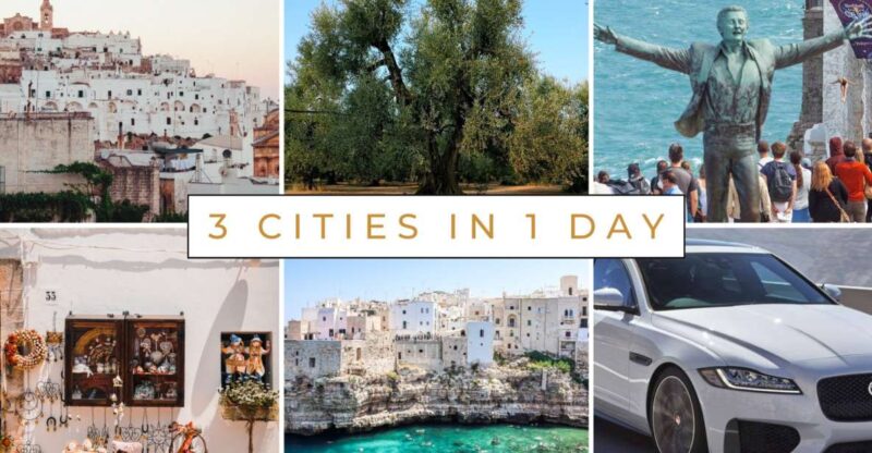 Visit Ostuni, Locorotondo & Polignano! Group Tour From Bari - Booking Information
