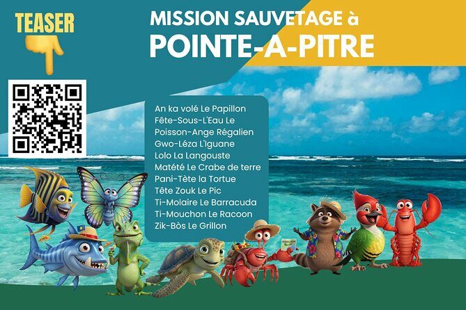 Visit Pointe-à-Pitre with a fun and fun track game! - The Value of a Digital, Self-Guided Tour
