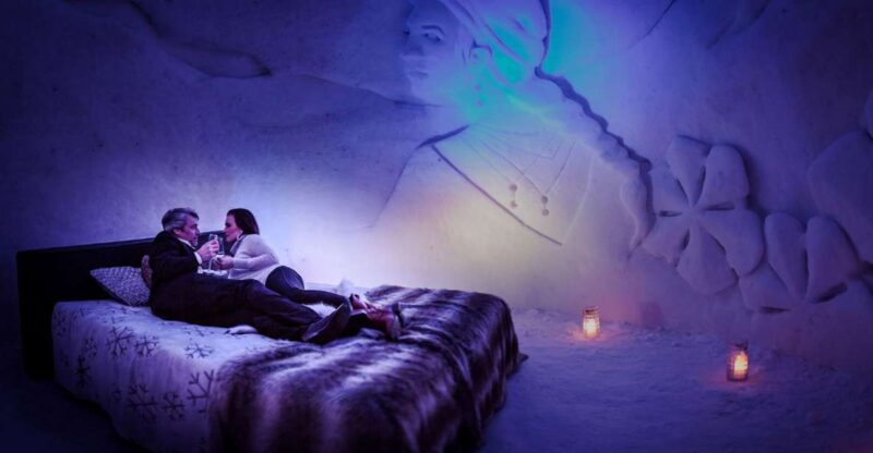 Visit the Arctic Snowhotel: the Biggest in Europe - Changing Themes and Decorations