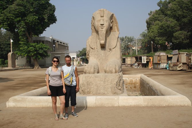 Visit the Pyramids of Giza + the Necropolis of Saqqara + the Memphis Site. - Pickup and Transportation