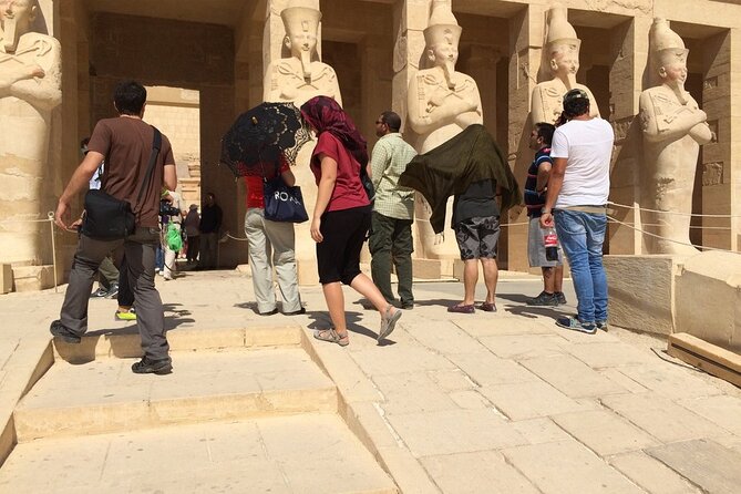 Visit the Valley of the Kings,Hatschpsut Temple &Colossi of Memnon - Colossi of Memnon