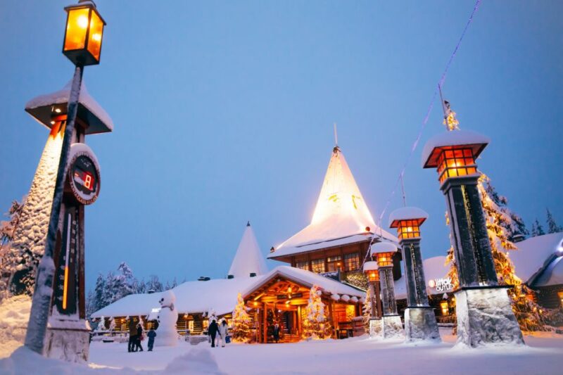 Visit to Santa's Village and Snowmobiling to Reindeer Farm - Snowmobile Ride to Reindeer Farm