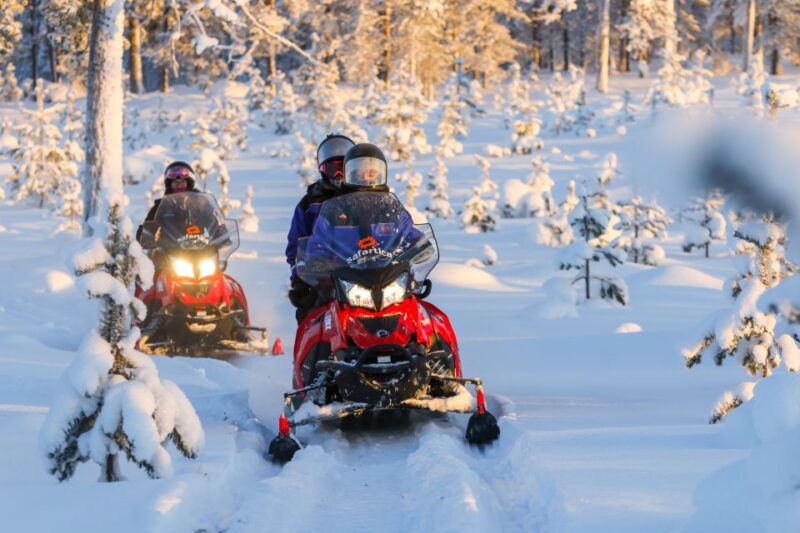 Visit to Santa's Village and Snowmobiling to Reindeer Farm - Meeting Santa and Visiting Post Office