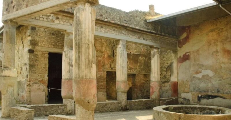 Visit to the Excavations of Pompeii With Lunch on Vesuvius - Itinerary Details