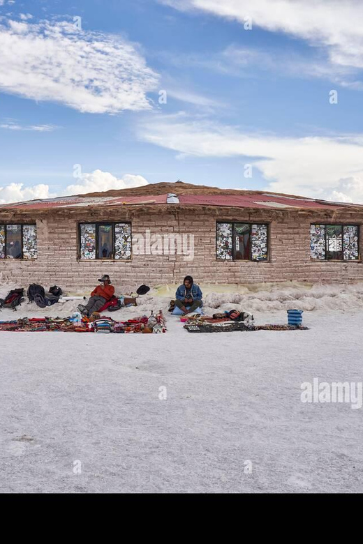 Visit to the Uyuni Salt Flats and the Cave of the Mummies 1D - Colchani and Salt Processing
