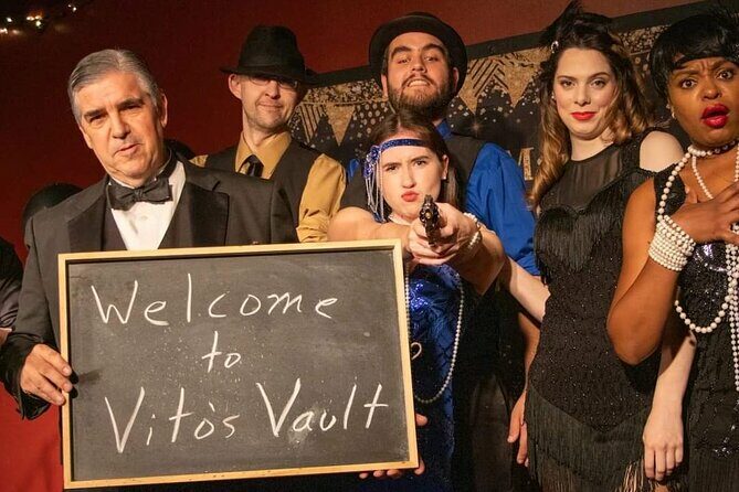 Vito's Vault Chicago finest dinner theatre speakeasy - A Night of History, Humor, and Good Eats at Vito’s Vault in Chicago