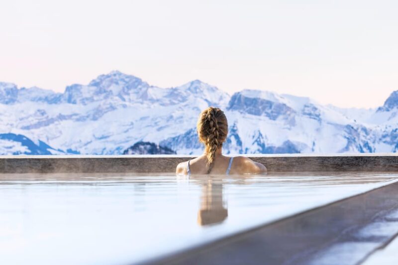 Vitznau: Train Tickets and Rigi Mineral Baths Day Ticket - Key Points