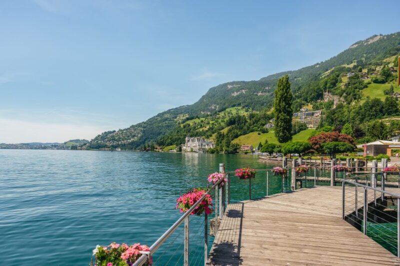 Vitznau: Train Tickets and Rigi Mineral Baths Day Ticket - Spa and Wellness Features