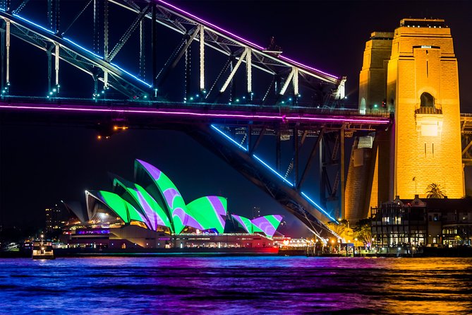Vivid 90-Minute Sydney Harbour Catamaran Cruise With BYO Drinks - BYO Drinks and Antipasto Platter