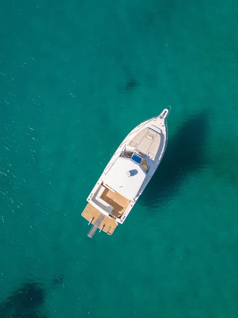 Vlichada Port: Private Boat Cruise With Swim Stops & Drinks - Yacht Details