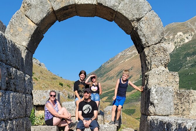 Vlores Outdoor Amantia Archeological Park & Brataj Bridge - Key Points
