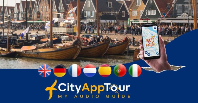 Volendam: Walking Tour With Audio Guide on App - Audio Guide Features