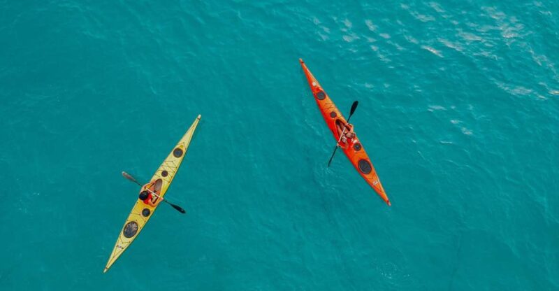 Vourvourou: Diaporos Island Private Sea Kayaking Day Tour - Kayaking to Blue Lagoon