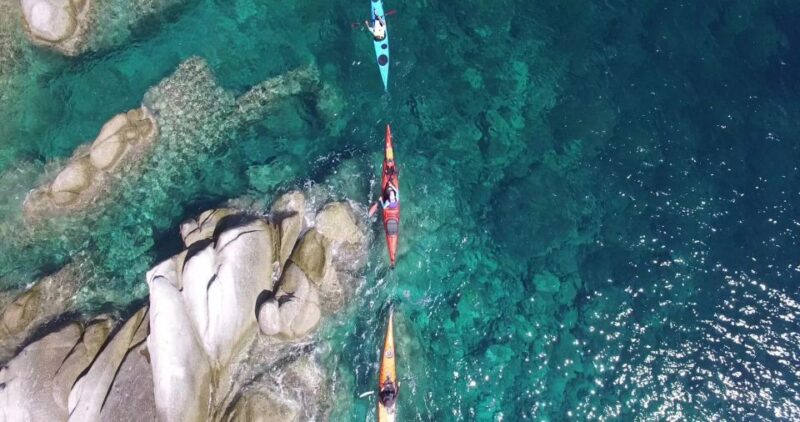 Vourvourou: Diaporos Island Private Sea Kayaking Day Tour - Guided Kayaking Tour