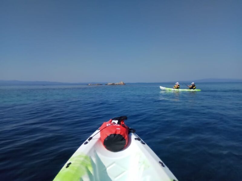 Vourvourou: Guided Half-Day Kayak Tour in Diaporos Island - Key Points