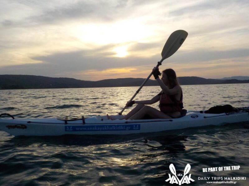 Vourvourou Sunset Sea Kayak Trip - Itinerary Details