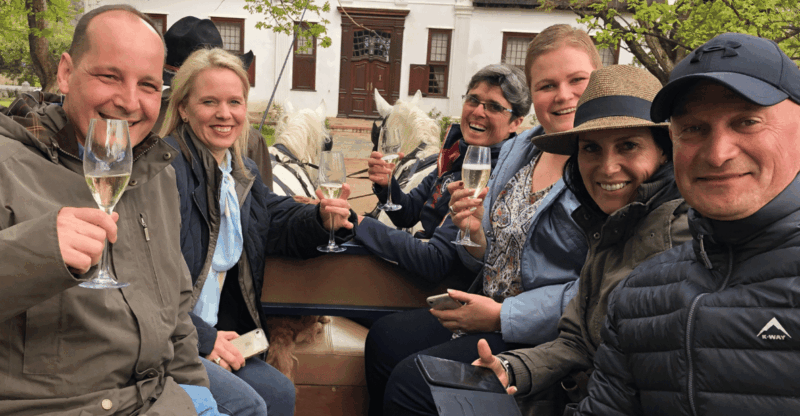 Vrede En Lust Wine Estate: 2-Hour Champagne Carriage Trail - Key Points