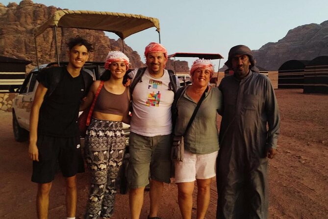 Wadi Rum 2-Day Jeep Tour With Meals and Overnight in Bedouin Camp - Tour Inclusions
