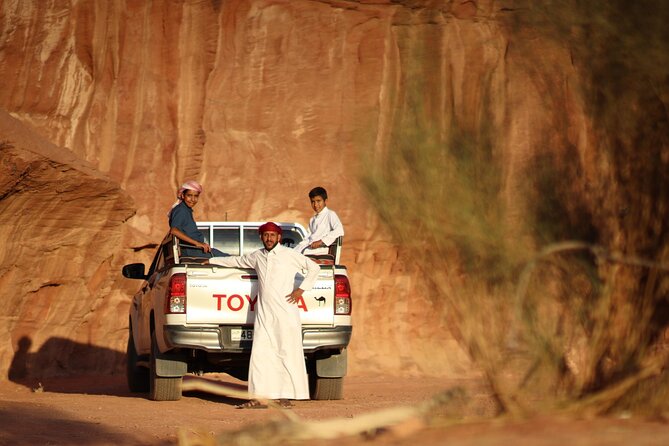 Wadi Rum 2-Day Jeep Tour With Meals and Overnight in Bedouin Camp - Pickup and Dropoff