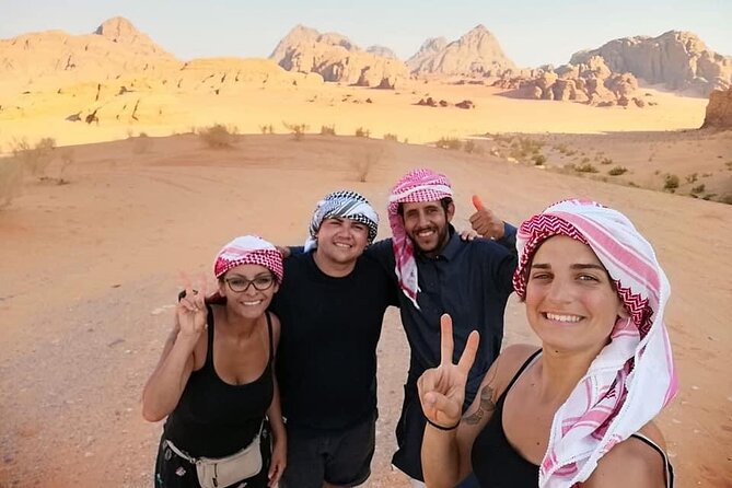 Wadi Rum 2-Day Jeep Tour With Meals and Overnight in Bedouin Camp - Accessibility and Policies