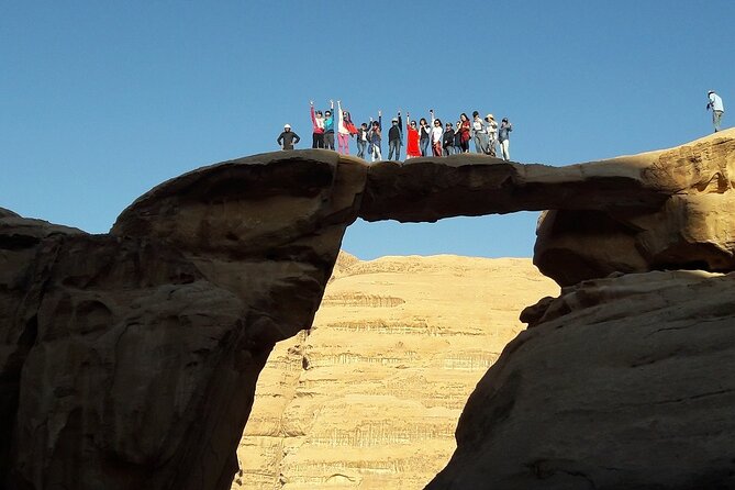 Wadi Rum Jeep Tour & Camp; Overnight - Meeting and Pickup