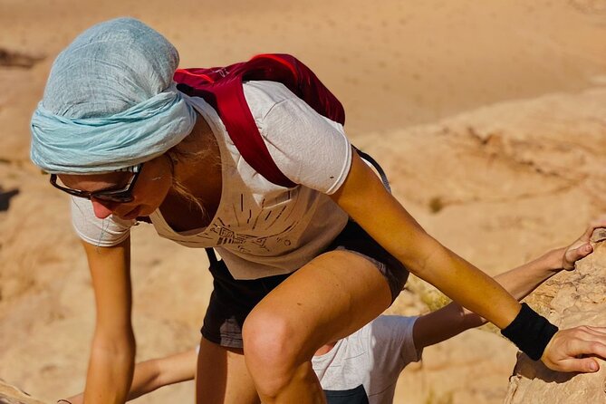 Wadi Rum Mountain Hike & Climb: Burdah, With a Bridge at the Top! + Tour & Lunch - Meeting Point and Logistics