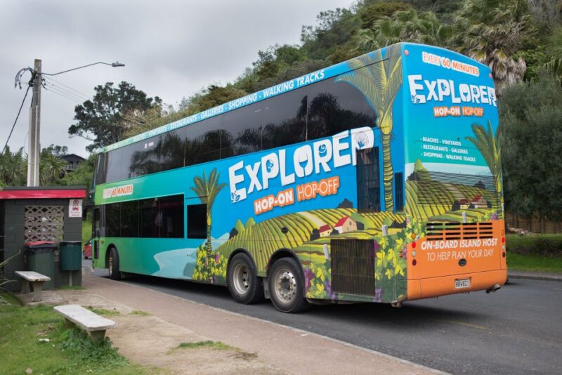 Waiheke Island: Ferry & Hop-On Hop-Off Explorer Bus Tickets - Departure and Schedule