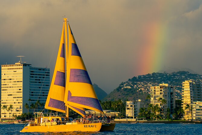 Waikiki Beach Sunset Sail - Onboard Experience