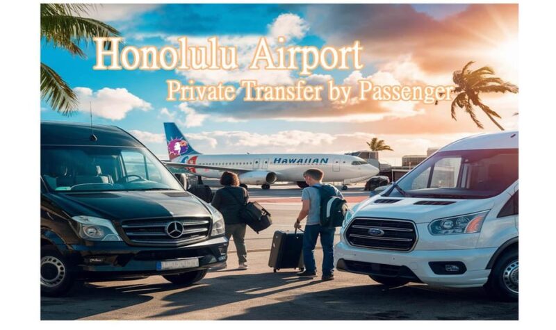 Waikiki Private Transfer Airport to Hotel *1-12 Passengers - Included Amenities