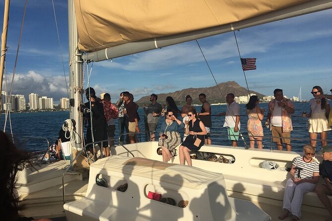 Waikiki Sunset Cocktail Sail With Open Bar - Beautiful Sunset Views