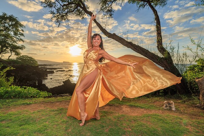 Wailea Beach Private Maui Flying Dress Photoshoot Experience - Additional Details and Reviews