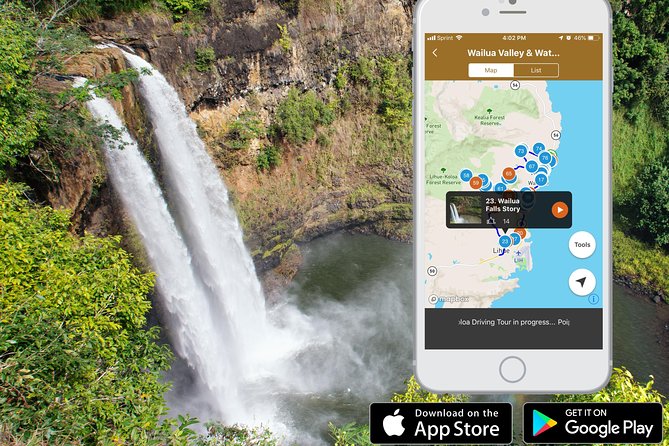 Wailua Valley & Waterfalls Audio Driving Tour - Key Points