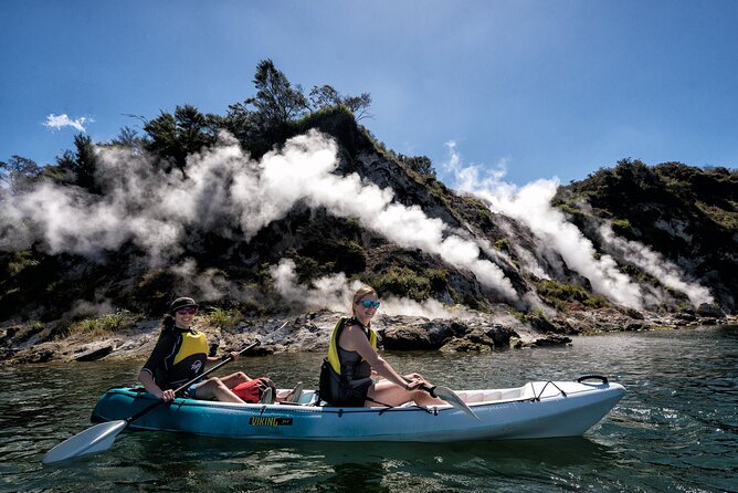 Waimangu Valley Walk and Steaming Cliffs Kayak Tour - Key Points