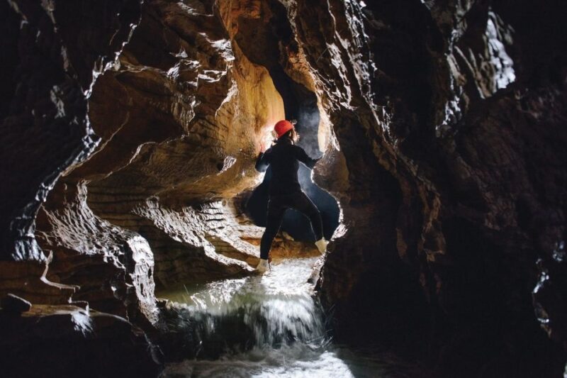 Waitomo Caves Black Abyss Ultimate Caving Experience - Water Temperature and Safety