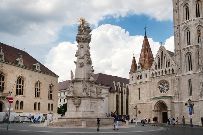 Walk in Buda With Hospital in the Rock Underground Cave Visit - Buda Castle and Sandor Palace