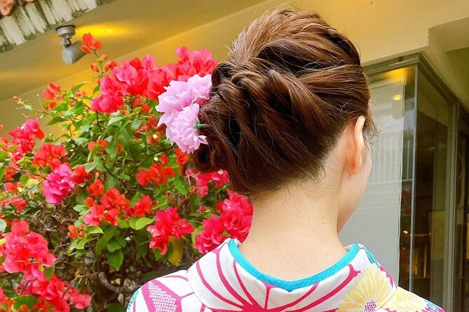 Walking Around the Town With KimonoYou Can Choose Your Favorite Kimono From [Okinawa Traditional Costume Kimono / Kimono / Yukata]Hair Set & Point Makeup & Dressing & Rental Fee All - Meeting and Pickup