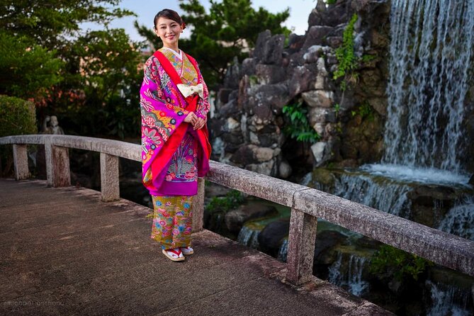 Walking Around the Town With KimonoYou Can Choose Your Favorite Kimono From [Okinawa Traditional Costume Kimono / Kimono / Yukata]Hair Set & Point Makeup & Dressing & Rental Fee All - Kimono