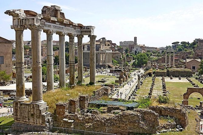 Walking by the Roman Forums: From Capitol to Augustus & Trajan Forums & Palatine - Trajans Column and Market
