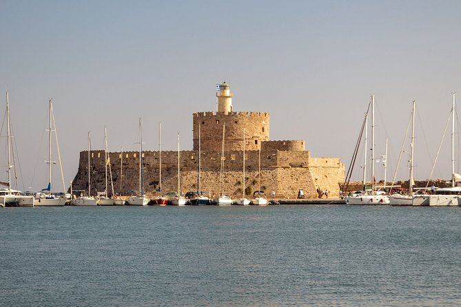Walking Tour of Rhodes Old and New City + Coffee and Traditional Lunch With Wine - Exploring Rhodes Old City