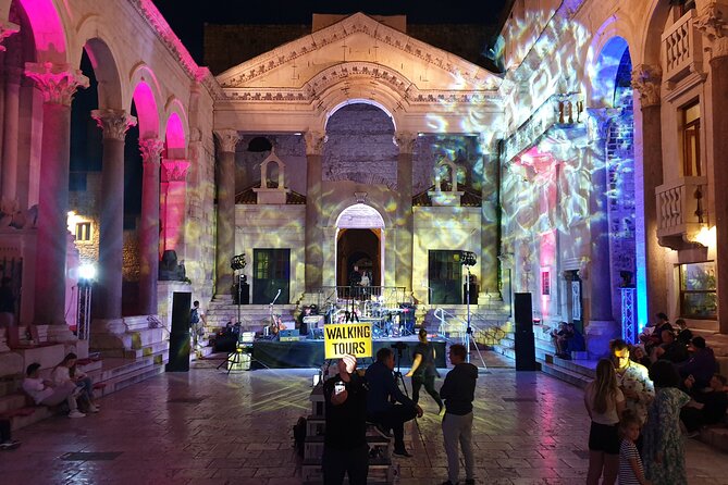 Walking Tour of Split and Diocletians Palace - Marveling at the Riva Harbor