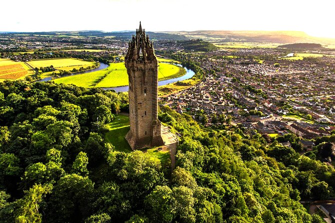 Wallace Monument, Stirling Castle, Linlithgow Palace, Luxury MPV - The Wallace Monument