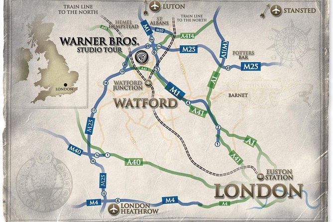 Warner Bros. Studio Tour London - the Making of Harry Potter With Transportation - Included Experiences