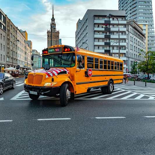 Warsaw: 1h School Party Bus Ride - Inclusions