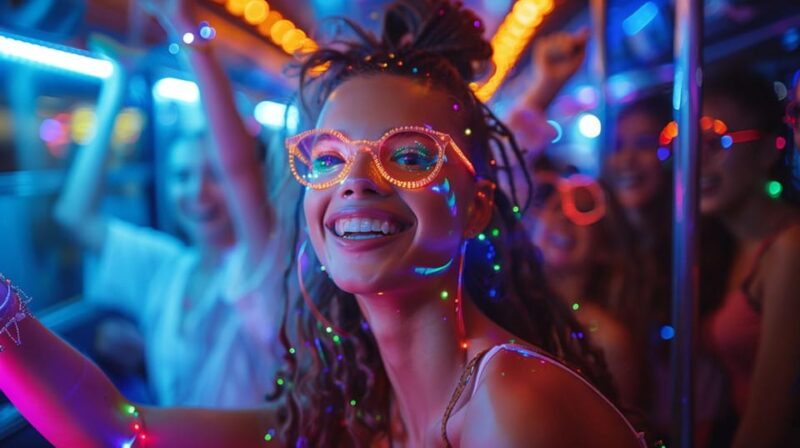 Warsaw: 1h School Party Bus Ride - Onboard Experience